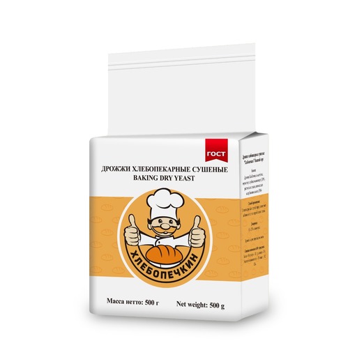 Дрожжи сушеные "ХЛЕБОПЕЧКИН" ГОСТ Р 54845-2011